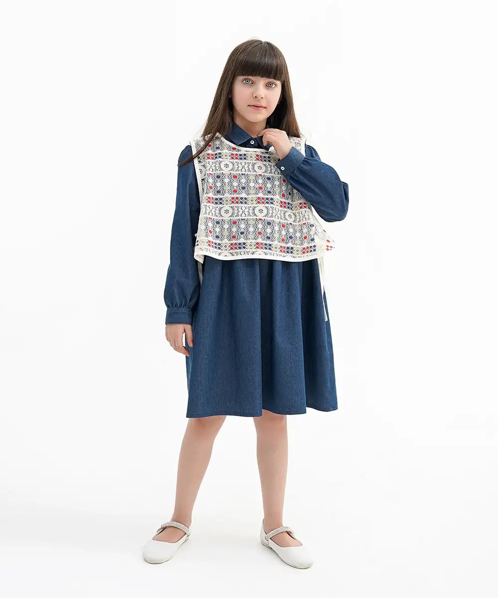 ژیله پیراهن تنسل - پوشاک ملورینا