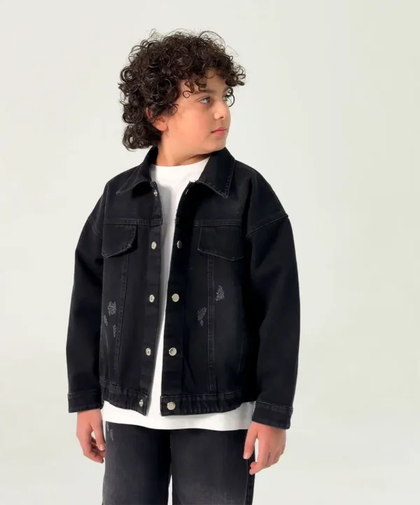 کت جین زغالی - پوشاک ملورینا