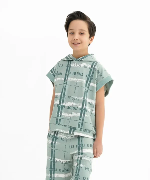 text تاپ وشلوارک - پوشاک ملورینا