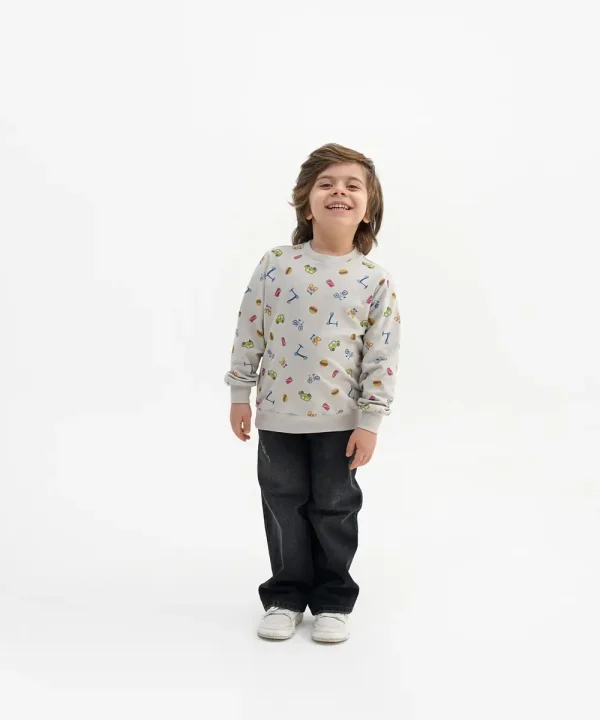 بلوز چاپ همبرگر - پوشاک ملورینا