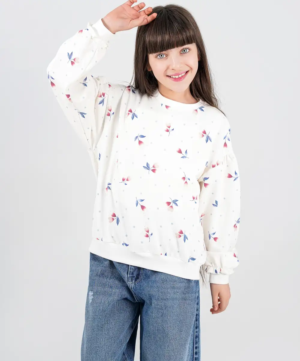 بلوز قلب آبرنگی - پوشاک ملورینا