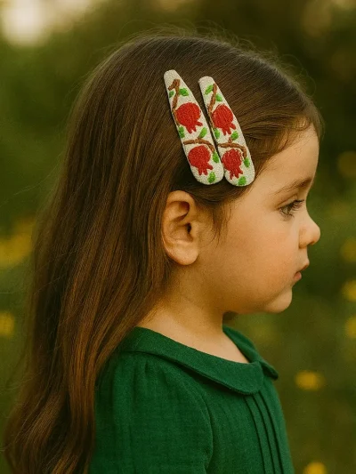 گل سر یلدایی طرح انار