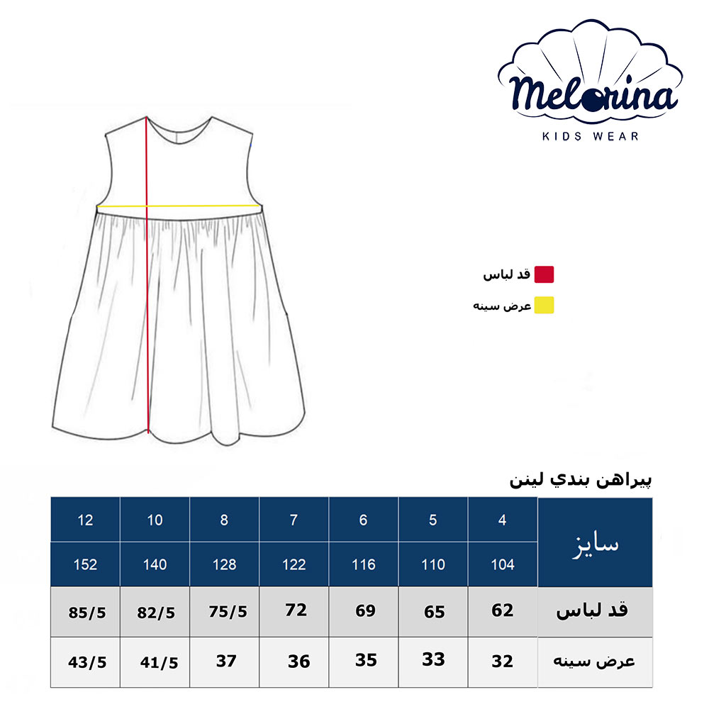 Linen dress size guide