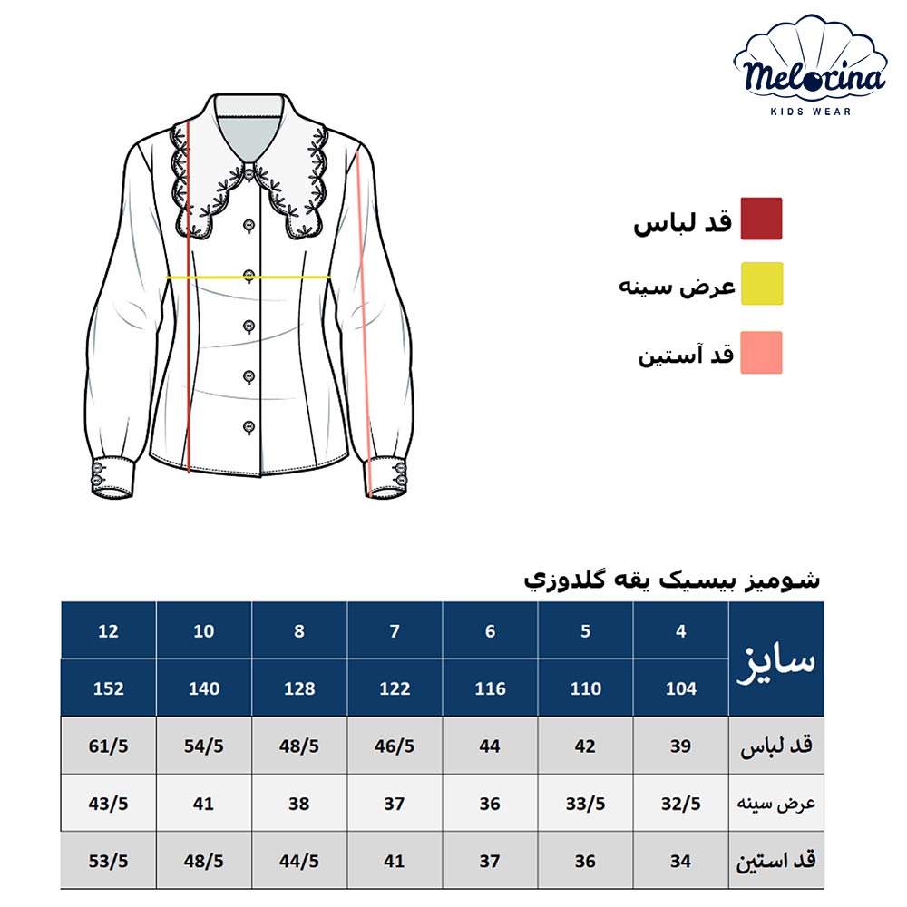 embroided Basic blouse 3