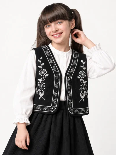 ست ژیله و دامن کوک دوزی